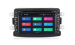 Установочный комплект для RENAULT Duster 2010-2016+, Sandero/Logan 2014+, captur 2016+, Lada Xray 2016+  KUBERG MKD-R701-P6