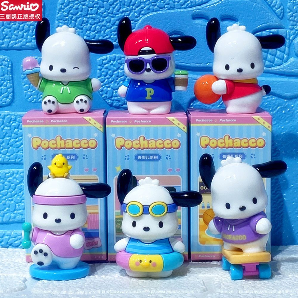 Коллекционные фигурки "Pochacco Holidays" Коллекционные фигурки "Pochacco Holidays"