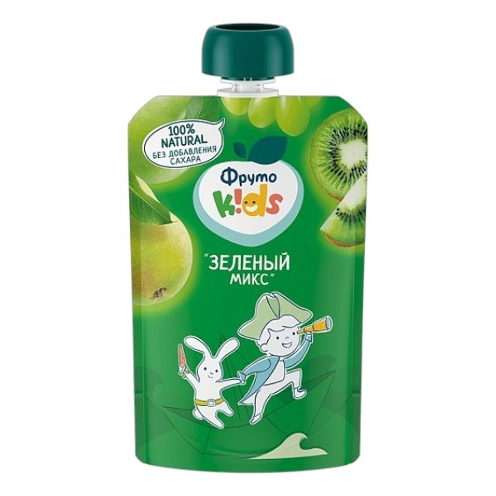 Пюре ФрутоKids Зеленый 90г.