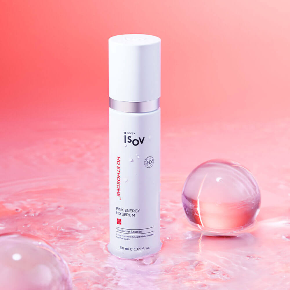 Барьерная сыворотка с фитолипосомами | Isov Sorex Pink Energy HD Serum, 50 мл