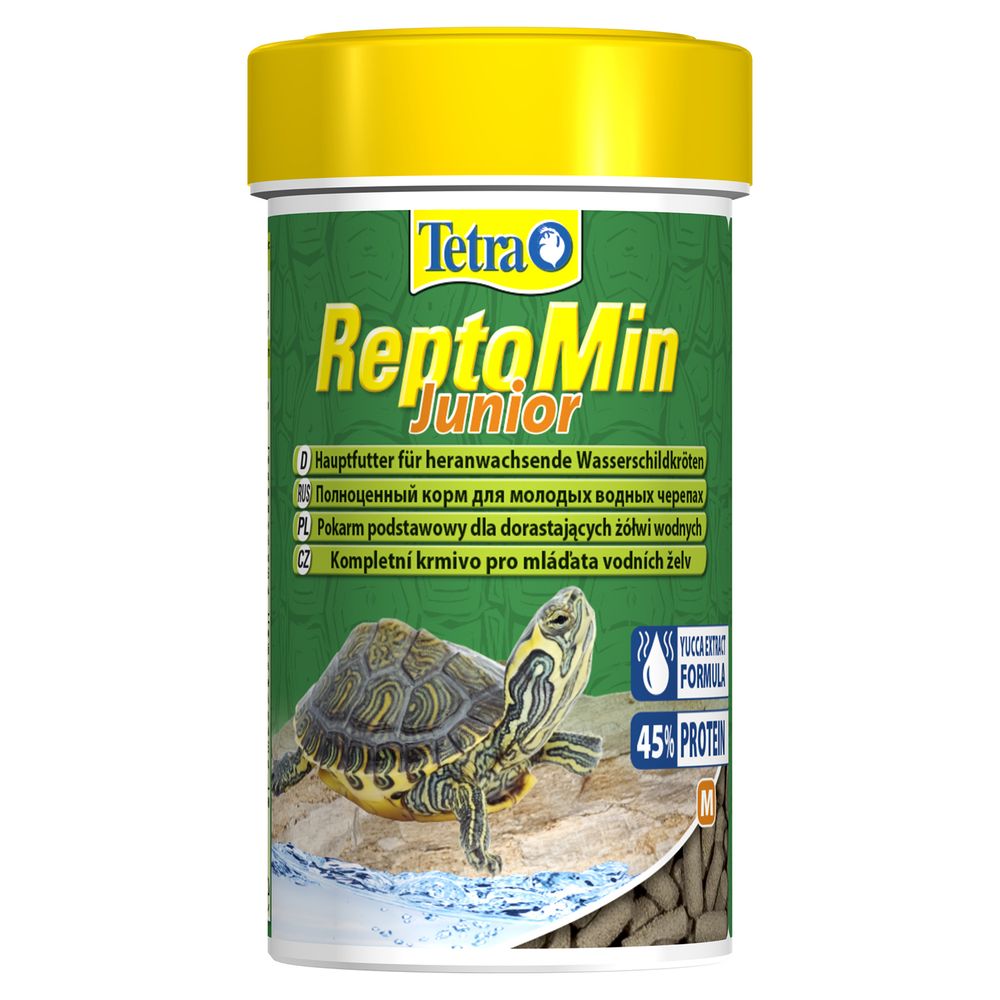 Tetra ReptoMin Junior корм в виде палочек для молодых водных черепах 100 мл Tetra ReptoMin Junior корм в виде палочек для молодых водных черепах 100 мл