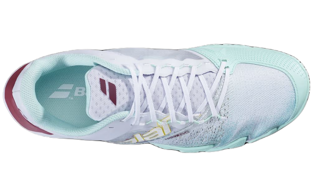 Мужские кросовки для Padel Babolat Jet Premura 2 Lebron - white/red dahlia