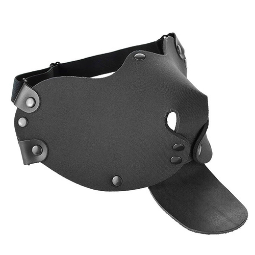 Черная неопреновая маска Дог Sitabella BDSM Accessories 3445-1