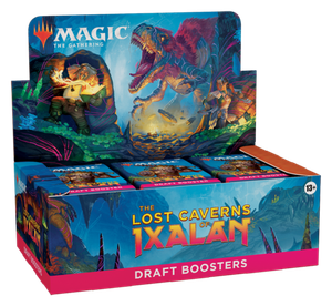 Дисплей драфт-бустеров The Lost Caverns of Ixalan на английском языке