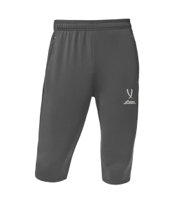 Брюки тренировочные с карманами JÖGEL PREMIER PerFormDRY 3/4 Training Pants, темно-серый