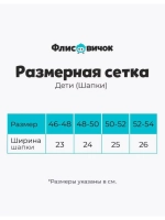 Комплект трикотажный шапка и снуд "Лимонад"