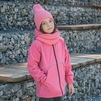 Куртка Softshell демисезонная "Яркий коралл" подростковая