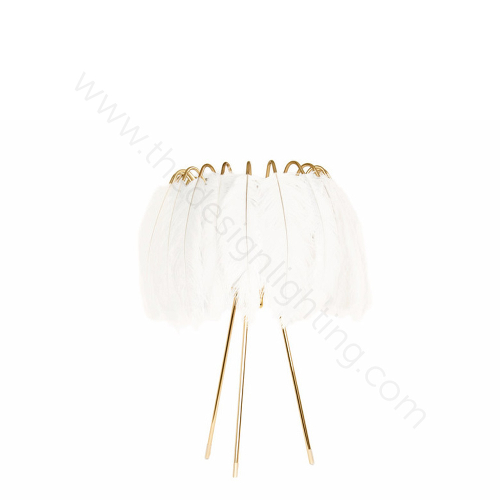 Table design lamp Feather by Mineheart (White)
