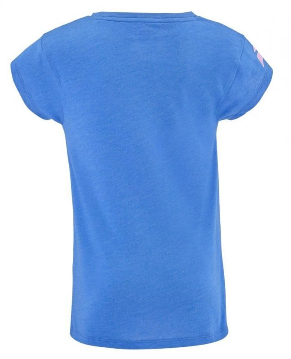 Футболка для девочки теннисная Babolat Exercise Cotton Tee Girl - french blue heather