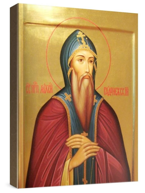 Михей Радонежский (рукописная икона)