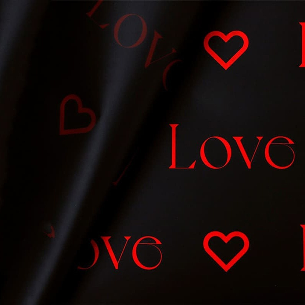Пленка матовая "LOVE" 58*10м