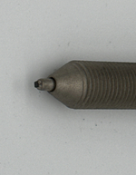 Алмазный карандаш NDT3 УЛУЧШЕНЫЙ  серый металл (с/без фаски) на станок ProSharp L 67mm , носик: Ø 2.4мм, длина 4-5мм, CVD вставка 0.8х0.8мм, Китай