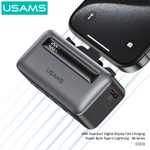 Power Bank внешний аккумулятор повербанк магнитный беспроводной MagSafe USAMS 5000 мАч 20W