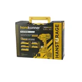 HCD201300BLC Гайковерт удар б/щ Hanskonner PLATINUM,18В,1BatterySystem, 1300Нм, 3/4",акк 6Ач+ЗУ — фото 2