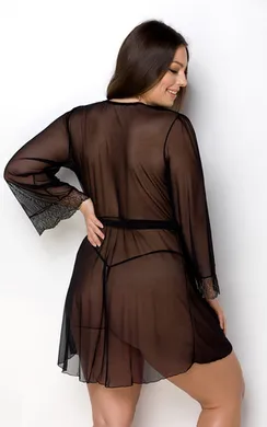 Amberly peignoir Black