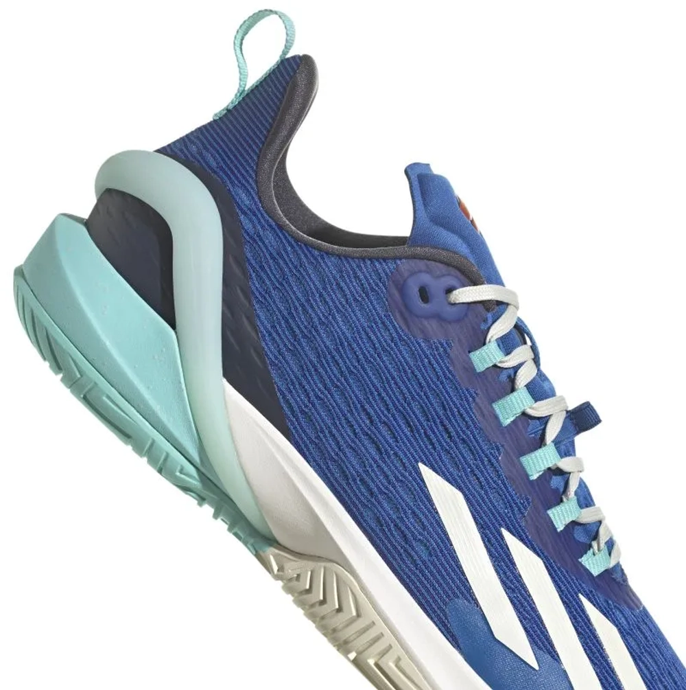 Теннисные кроссовки Adidas Adizero Cybersonic M - bright royal/off white/flash aqua