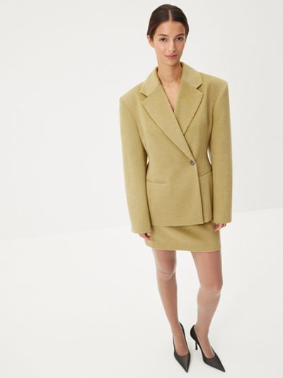 Приталенный жакет с шерстью «Премьера»