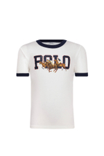Футболка RINGR MOD #1 KNIT POLO RALPH LAUREN - белый(919588)