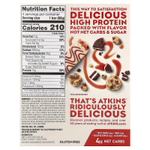 Atkins, высокопротеиновый батончик, печенье, 4 батончика по 60 г (2,12 унции)