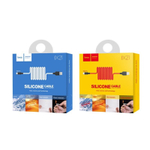 Кабель HOCO X21 USB-Type-C 3A 1м Silicone Black/Red