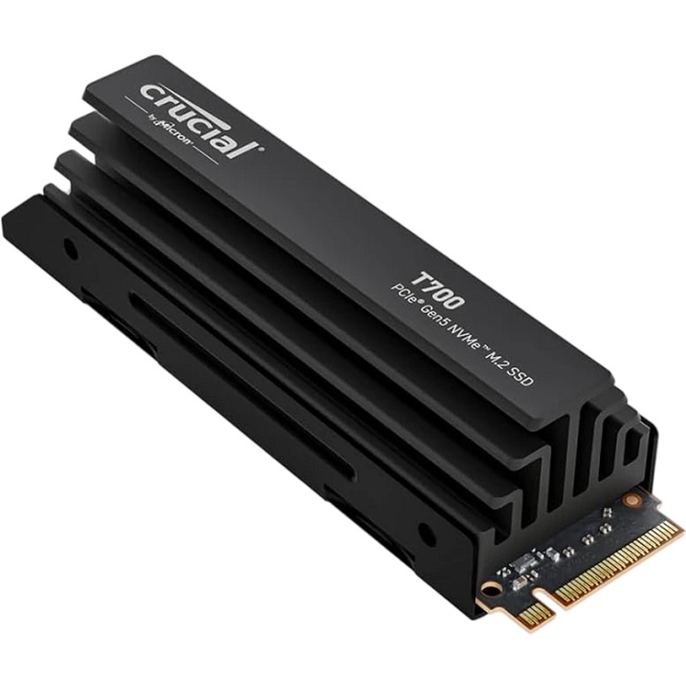 Жесткий диск SSD M.2 2Tb Crucial T700, 12400/11800MBs, 1500000 IOPS, 3D TLC NAND, 2280, PCI-E 5.0 x4 (CT2000T700SSD5)