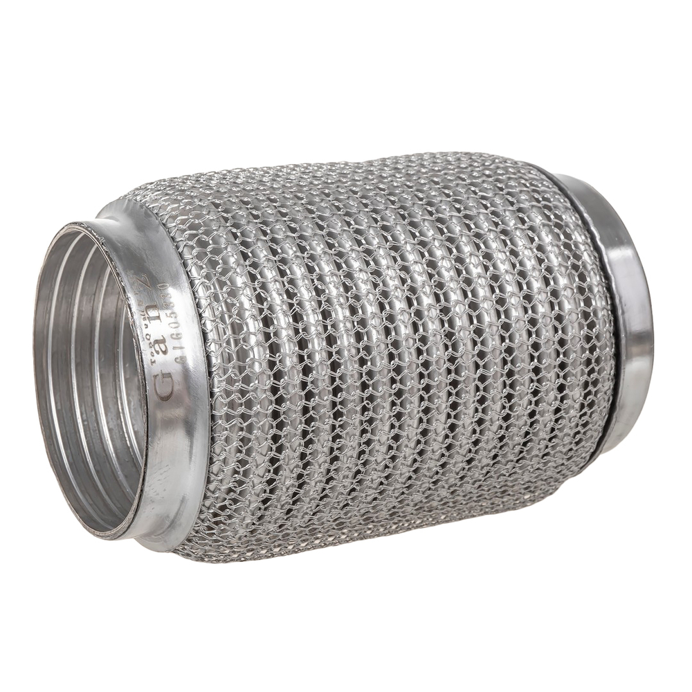Компенсатор (гофра) выхлопной системы 3х-слойная WIRE MESH 75x150 UNIVERSAL D=75mm L=150mm GANZ GIG05330