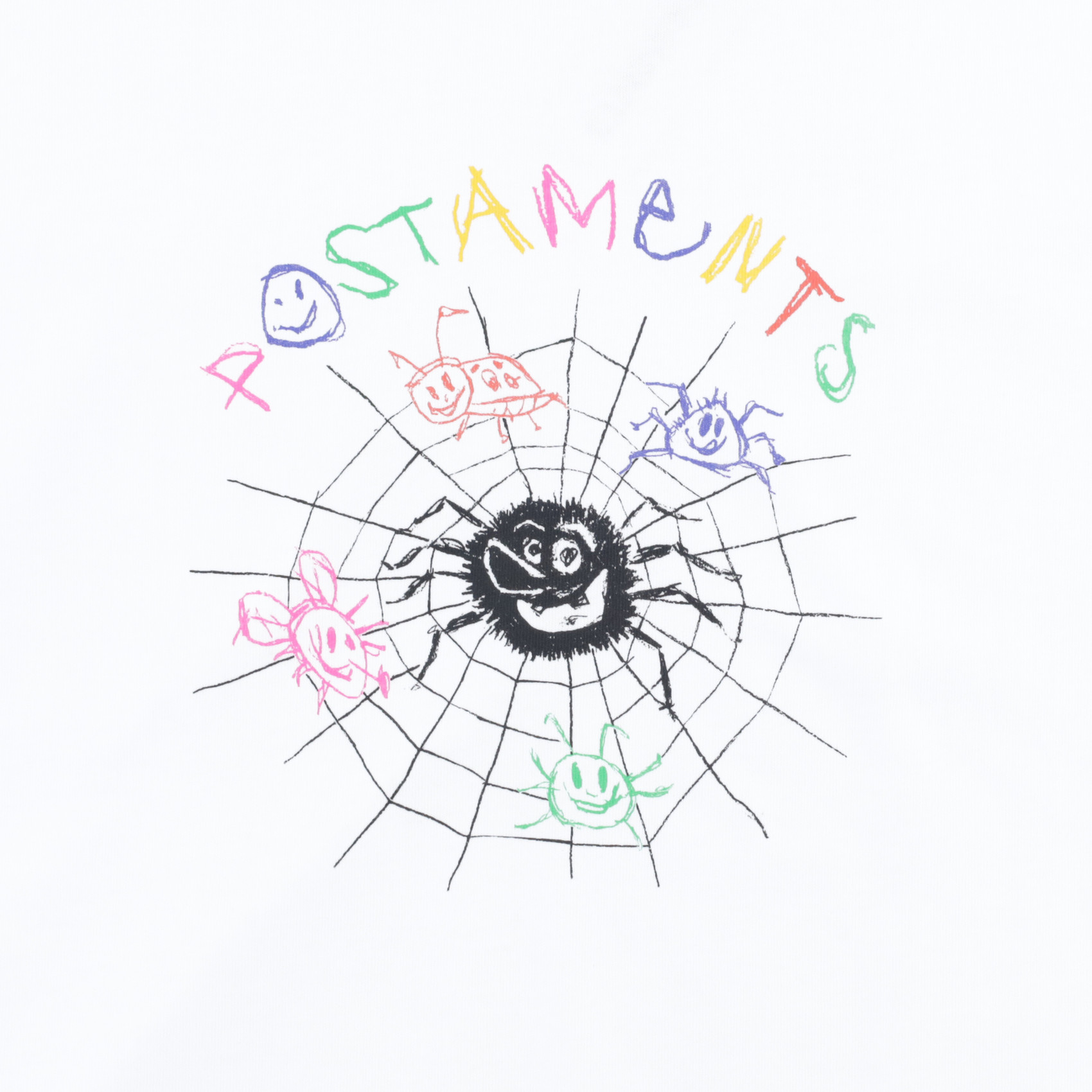 Лонгслив Postaments Spider (white) артикул: - купить в магазине Дайс