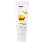 NOW Foods, крем с витамином D3, 1000 МЕ, 118 мл (4 жидк. унции)