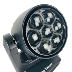Вращающаяся голова Led Wash 7*40W, Big Topper