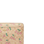 COACH Coated Canvas Clutch Laptop Bag Large Women"s Light Khaki