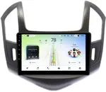 Магнитола для Chevrolet Cruze 1 2012-2015 (рамка черная) - Teyes CC4L монитор 9" IPS, Android 14, Быстрая, Snapdragon 662, CarPlay, 4G SIM-слот
