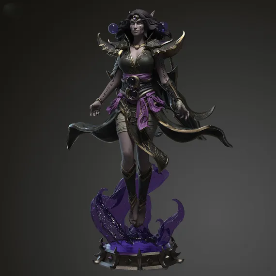 Xal'Atath Purple Flame - World of Warcraft