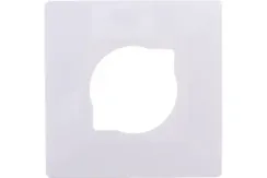 Панель для защиты обоев Bylectrica 1 постовая белая 39872