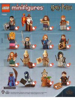 LEGO Минифигурки Лего Гарри Поттер 2 серия 71028