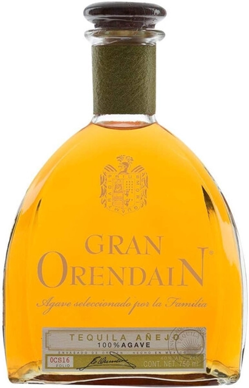 Текила Gran Orendain Anejo, 0.75 л