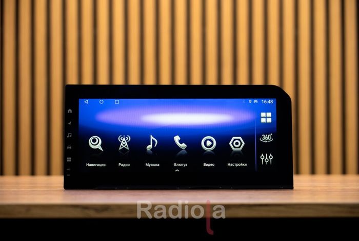 Магнитола для Toyota Land Cruiser Prado 250 2023+ (большой экран) - RDL-LC250-High монитор 12.3" на Android 14, Быстрая, CarPlay, 4G SIM-слот