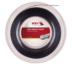 Теннисные струны MSV Hepta Twist (200 m) - черный