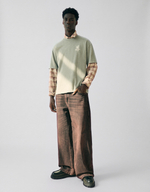 Мужские джинсы baggy fit в стиле скейтер - BERSHKA