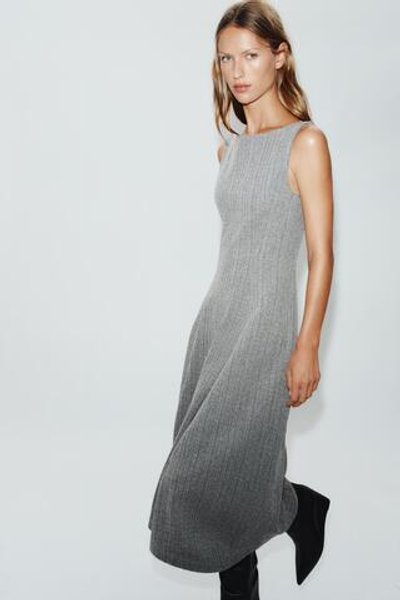 АСИММЕТРИЧНОЕ ПЛАТЬЕ МИДИ — ZARA