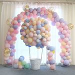 Шар (12"/30 см) Макарунс, Сиреневый туман, пастель 100 шт.