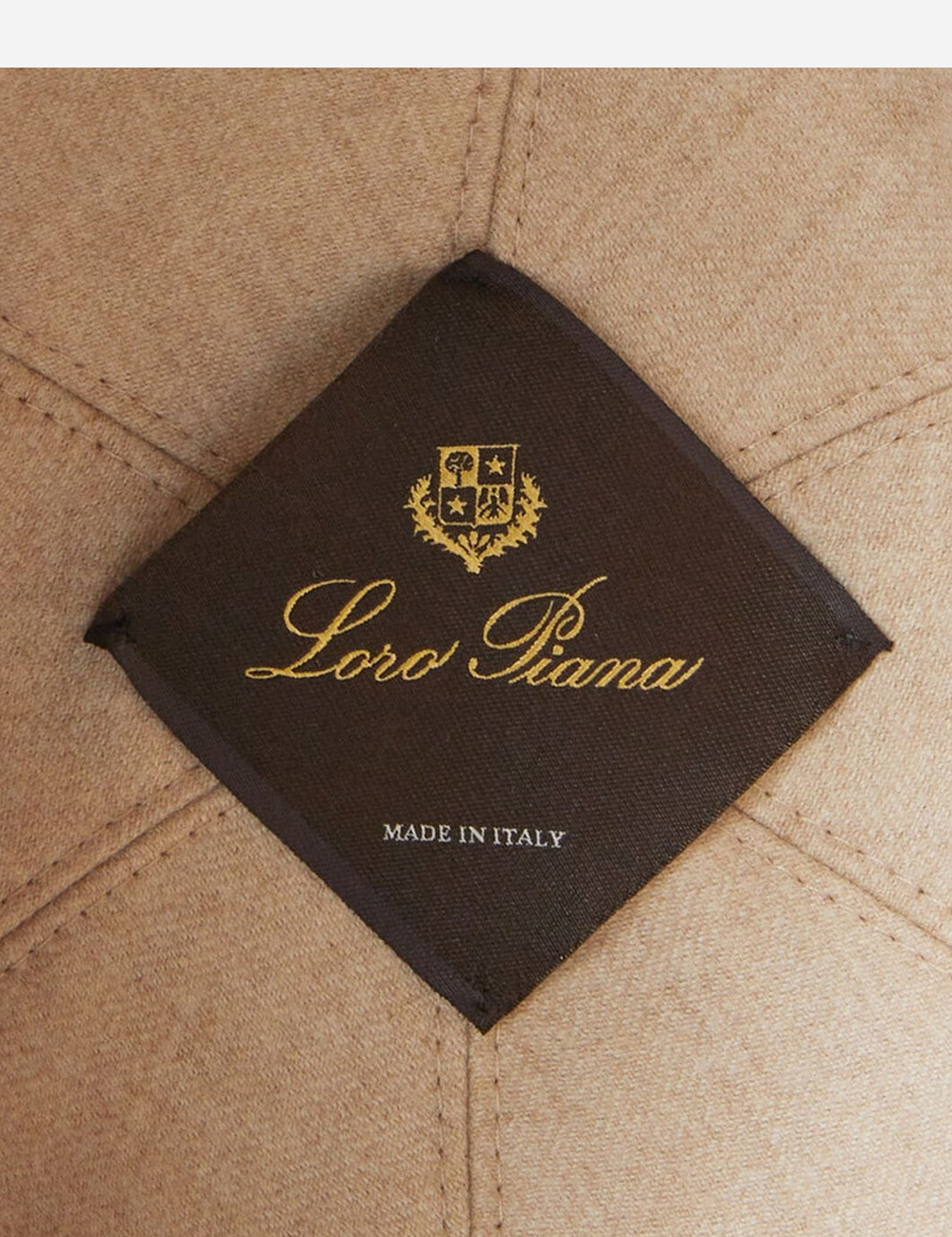 Бейсболка Loro Piana Baseball Cap Pecora Nera "Steel Brown"