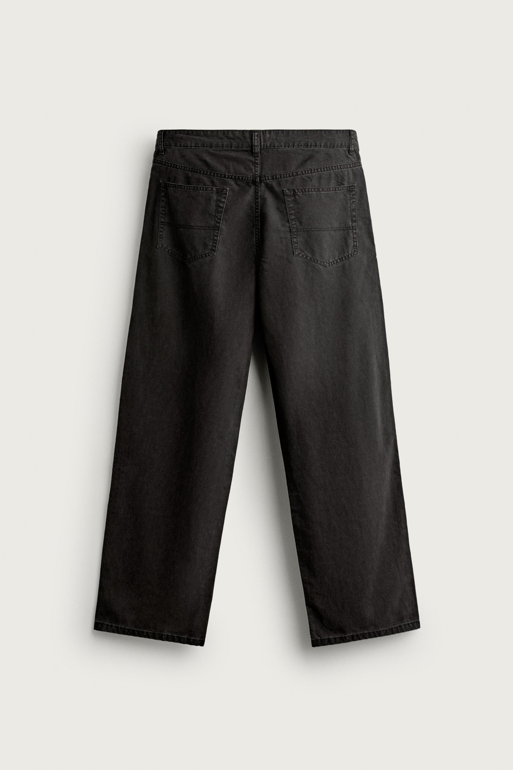 БРЮКИ STRAIGHT FIT ИЗ ЛИОЦЕЛЛА И ХЛОПКА — ZARA
