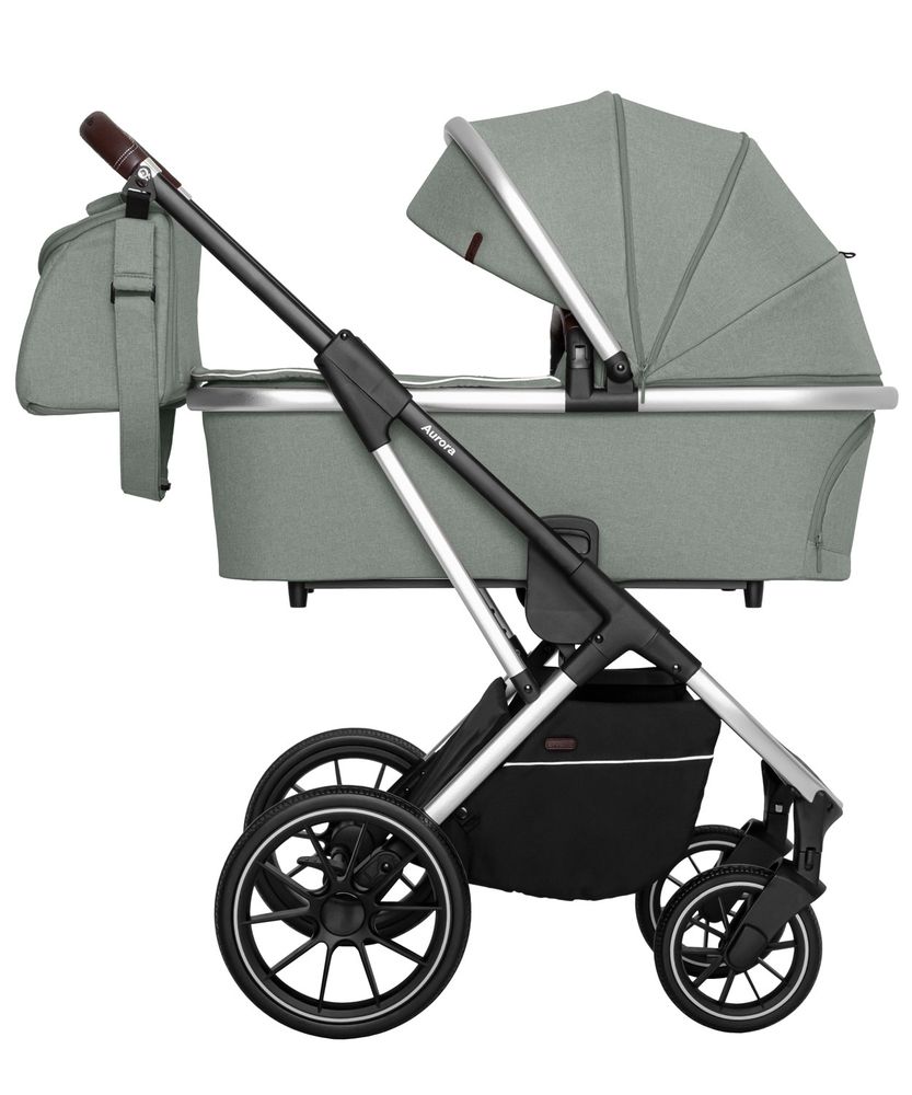 Коляска 2 В 1 Carrello Aurora CRL-6505 Tea Green (рег.ручка) Коляска 2 В 1 Carrello Aurora CRL-6505 Tea Green (рег.ручка)