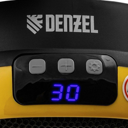 Портативный керамический тепловентилятор Denzel dtfc-700, 3 режима, вентилятор, нагрев 700 вт 96407