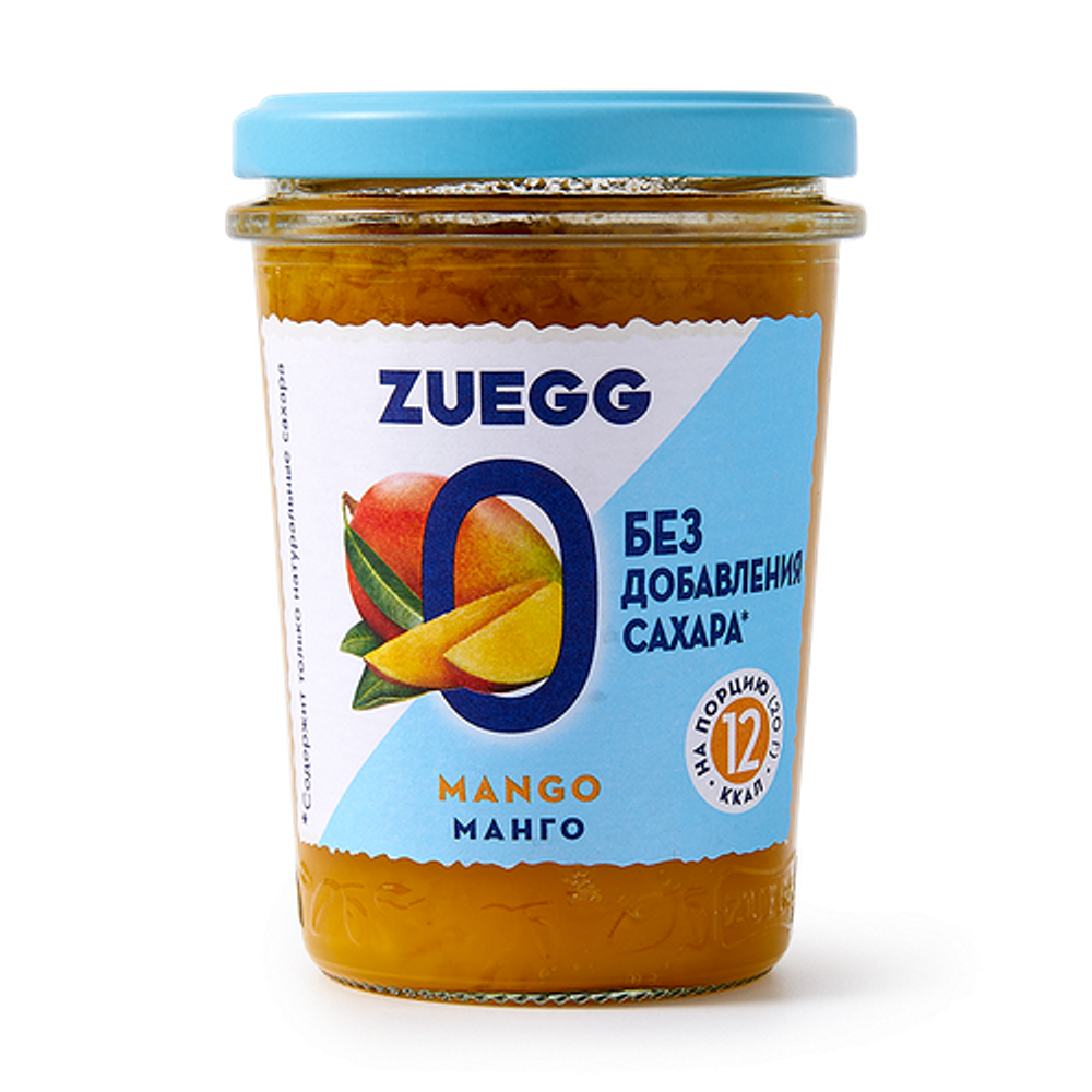 220Г КОНФИТЮР ZUEGG МАНГО БЕЗ САХАРА
