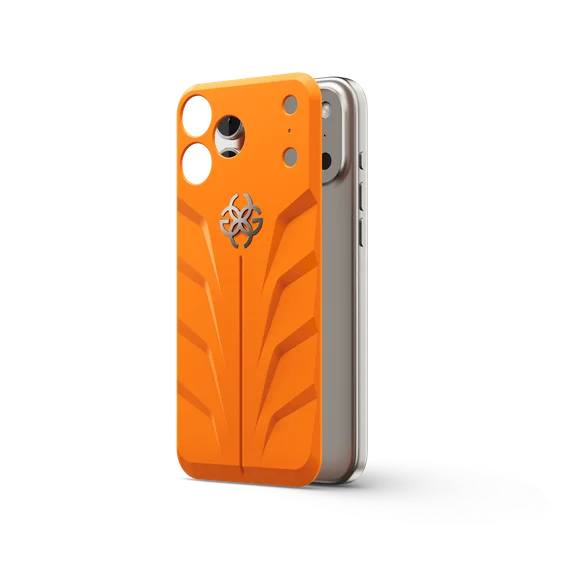 Чехол для iPhone 17 на магните - RSR17 - SUNSET ORANGE