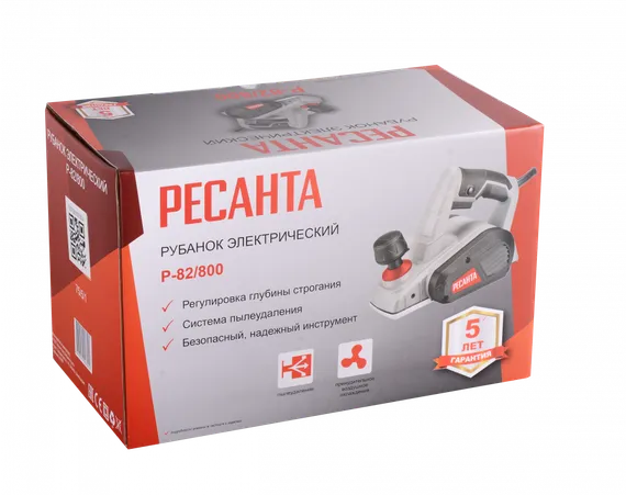 Рубанок "РЕСАНТА" Р-82/800
