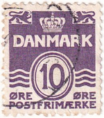 20 почтовых марок, Дания, 1930-1940-е годы, Военные годы, геральдика, исторические личности