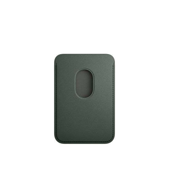 Чехол - бумажник Apple iPhone FineWoven Wallet with MagSafe Evergreen ( Зеленый)