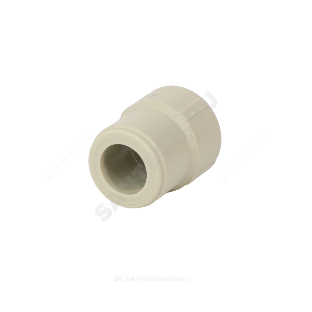 Муфта PP-R переходная серая Дн 40х25 внутр/наруж пайка VALFEX 10004025Г